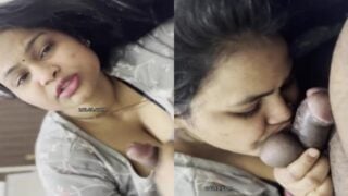 Horny BBW Gives Blowjob Partner Desi HD Porn