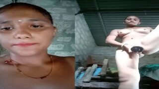 Desi Girl Standing Masturbation Village Xxx